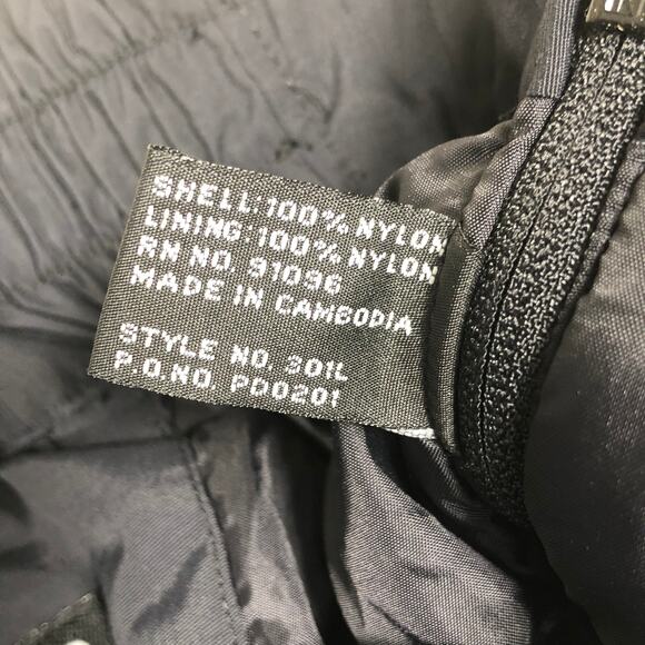 Precision Mountainwear Black Snow Pants ski Snowboard Insulated Womens XL - Picture 8 of 8